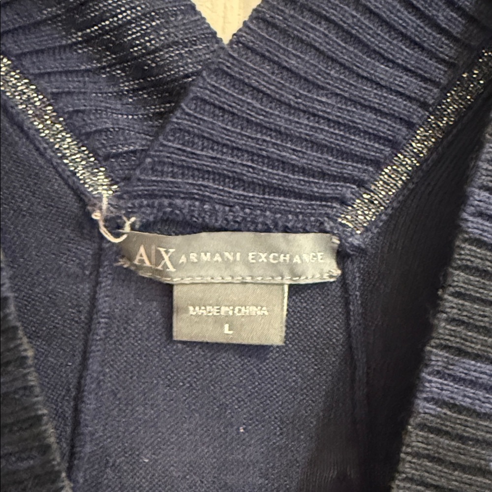V-Neck Knit Dress - Picture 2 of 3